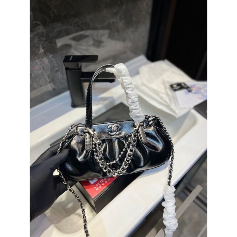 Túi xách nữ C.N da mịn quai túi vồng cao sang chảnh sz28cm fullbox