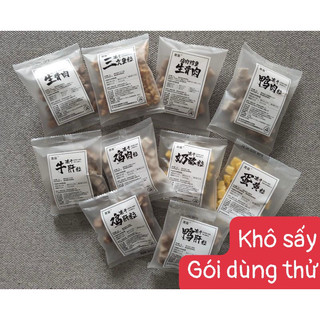 Gói thịt sấy 10gram cho chó mèo