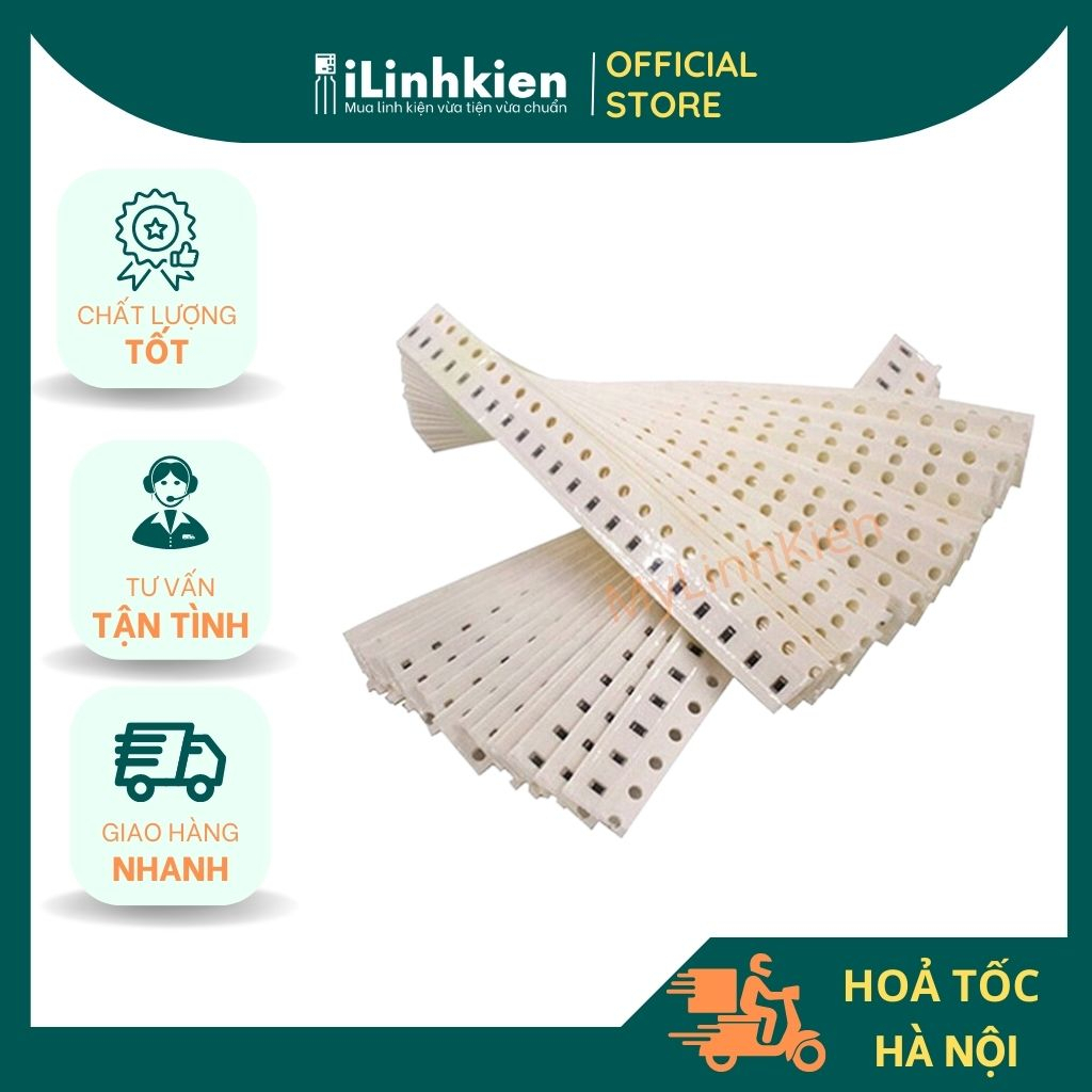 Tụ dán 0805 472-4.7nF 4700pF 50V 10% chất lượng cao túi 10 con.