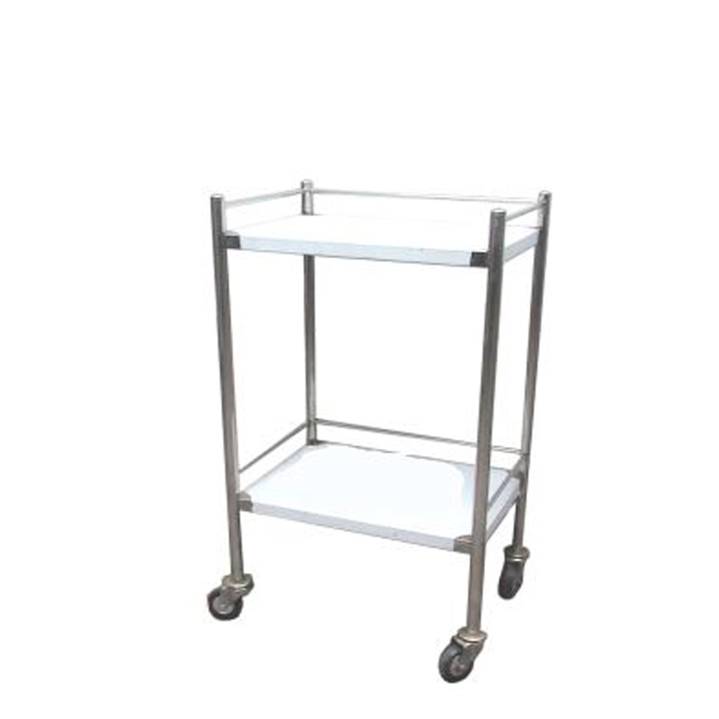 Xe đẩy dụng cụ 30x40 2 tầng
