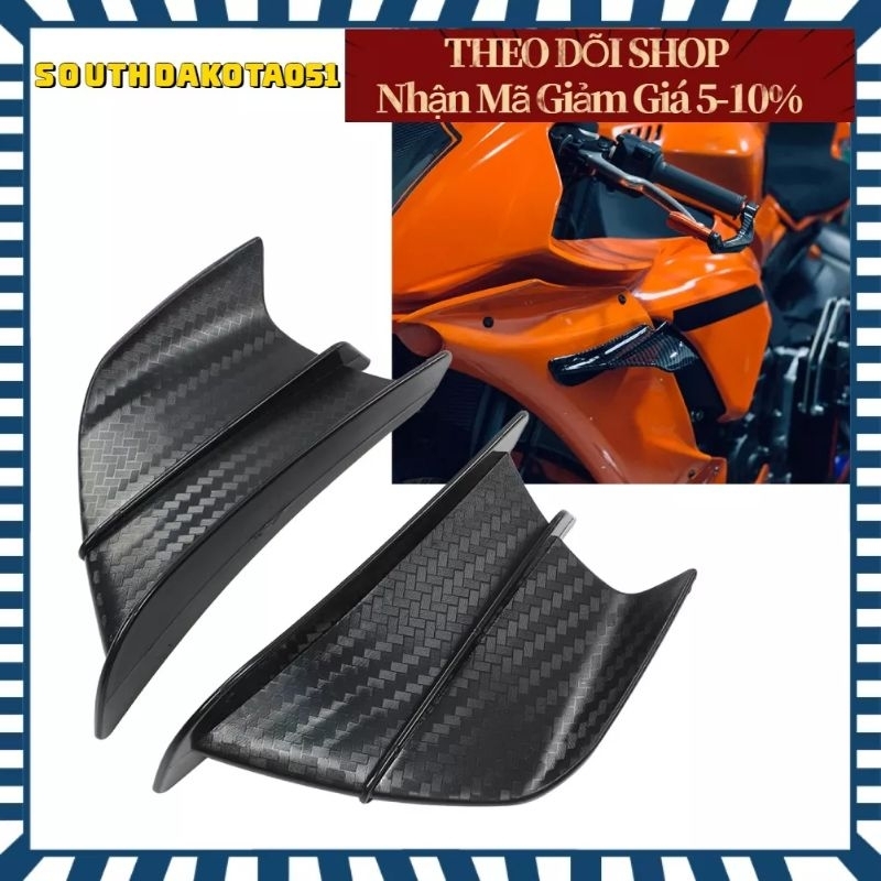 Cánh lướt gió cho xe mô tô Yamaha R1, R3, R15 R25 - Kawasaki - Honda