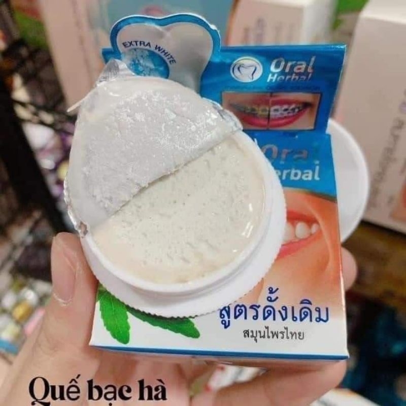 Kem trắng răng DERRICH ORAL HERBAL Thái Lan