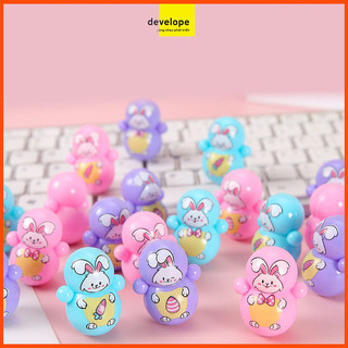 Combo 10 Lật đật squid game mini, đồ chơi lật đật mini doraemon cho bé cute dễ thương