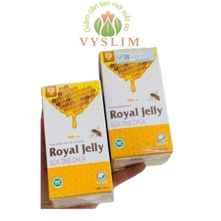 (Chính hãng nguyên tem) Sữa ong chúa Royal jelly GHB - đẹp da - tăng đề kháng - hu chuẩn 100v
