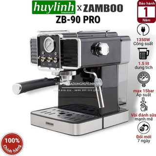 Máy pha cà phê Zamboo ZB-90 PRO - Tặng 500 gram cf [Model 2020]