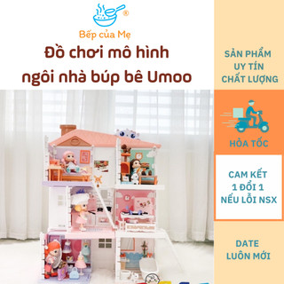 Bộ đồ chơi mô hình ngôi nhà búp bê Umoo, Shop Bếp Của Mẹ.