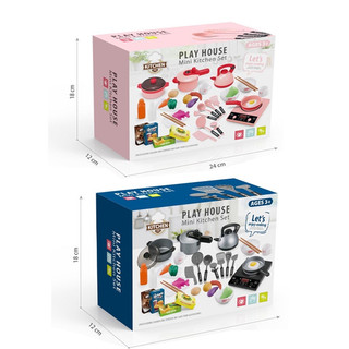  Bộ Đồ Chơi Nhà Bếp Nấu Ăn Play House Mini Kittchen Set 36 Chi Tiết Cho Bé Nhựa Cao Cấp An Toàn Cho Cả Bé Trai Và Bé Gái 