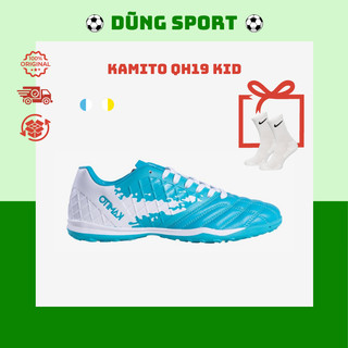 Giày đá bóng trẻ em qh19 kids 2021 kamito chính hãng, độ bám vượt trội, siêu thật chân