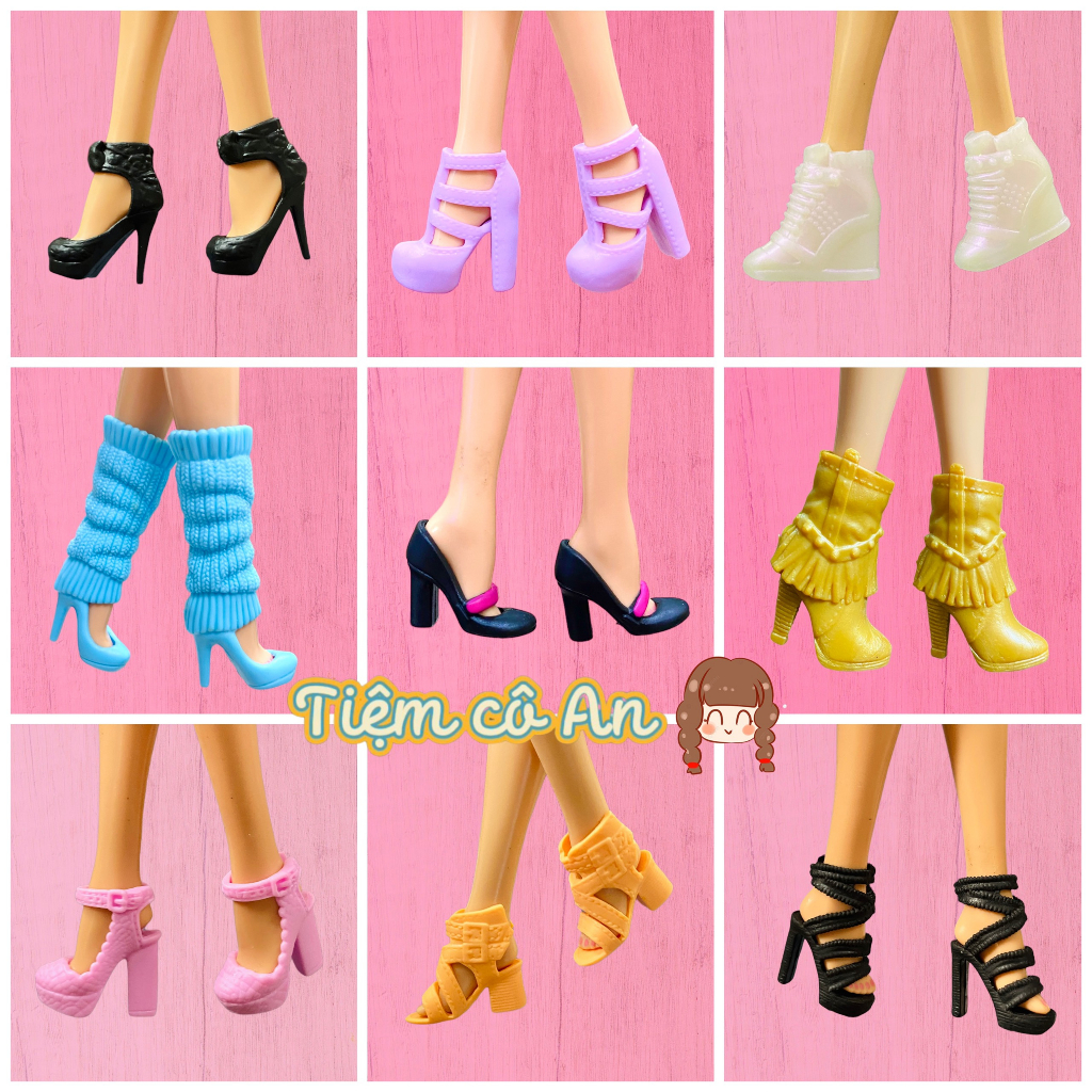 Giày cho búp bê Barbie (chính hãng)