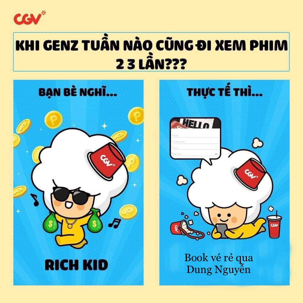 EVOUCHER - CODE TỰ NHẬP CGV ÁP DỤNG TOÀN HỆ THỐNG