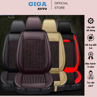Lót ghế, bọc ghế ô tô hạt gỗ cao cấp chống nóng, massage lưng