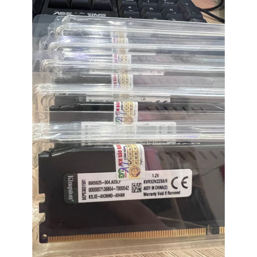 RAM Kingston HyperX Fury 8GB DDR4 Bus 3200MHz Bảo Hành 36 Tháng