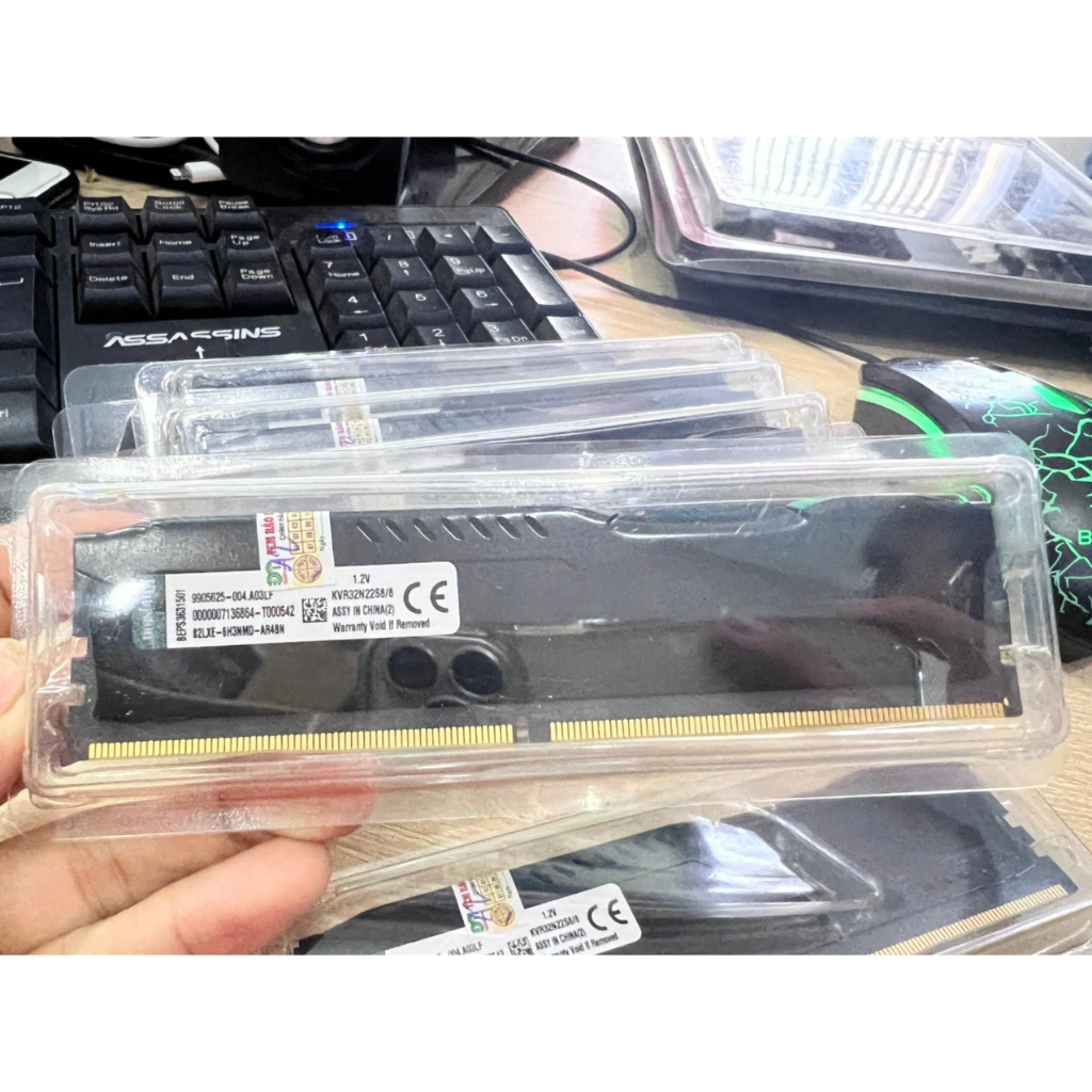 RAM Kingston HyperX Fury 8GB DDR4 Bus 3200MHz Bảo Hành 36 Tháng