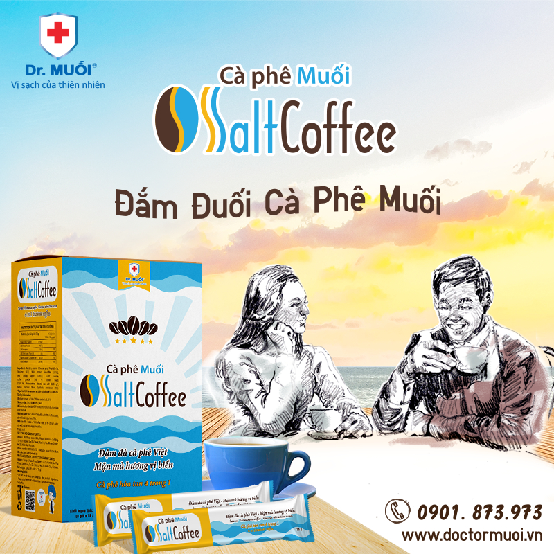 Cà Phê Muối SaltCoffee Hộp 9 gói