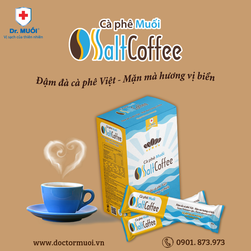 Cà Phê Muối SaltCoffee Hộp 9 gói