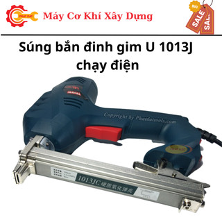 Máy bắn đinh gim gỗ U 1013J cao cấp dùng điện-Súng bắn đinh U gỗ