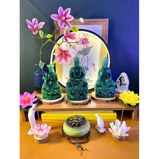 Trọn vẹn bộ tượng Sa Bà Tam Thánh cùng những sản phẩm trong ảnh - Khách hàng sẽ nhận được tất cả món trên