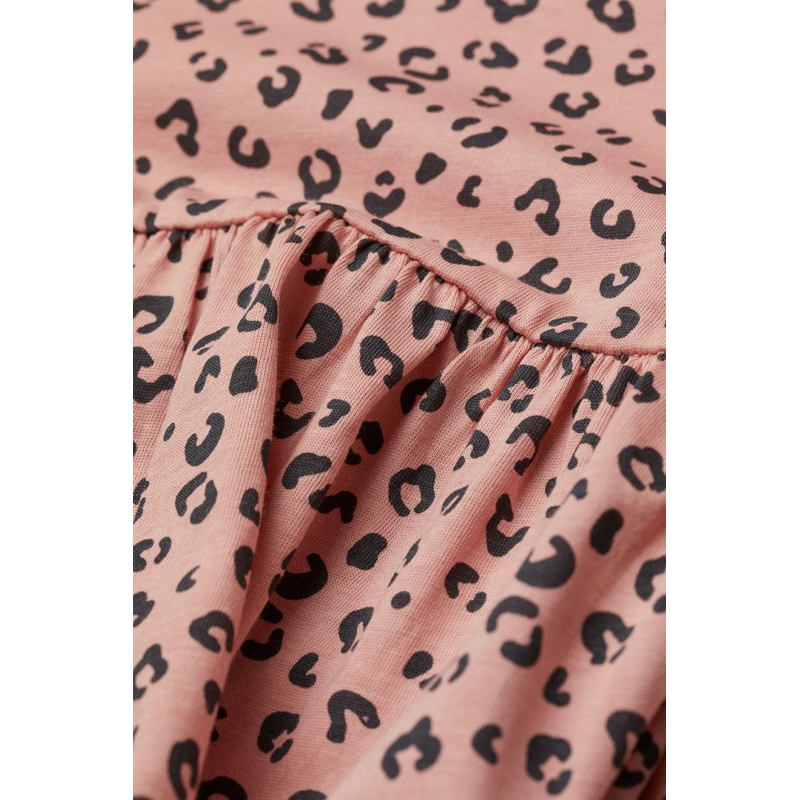 Váy dài tay hoạ tiết nhỏ màu xinh, săn sale China sz 8-10y