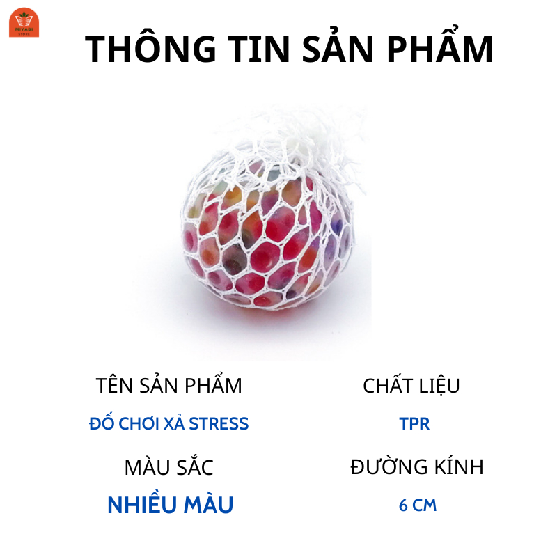 Đồ chơi cho bé xả stress văn phòng phẩm - quà tặng học sinh - đồ chơi trẻ em bóp đàn hồi - MIYABI STORE