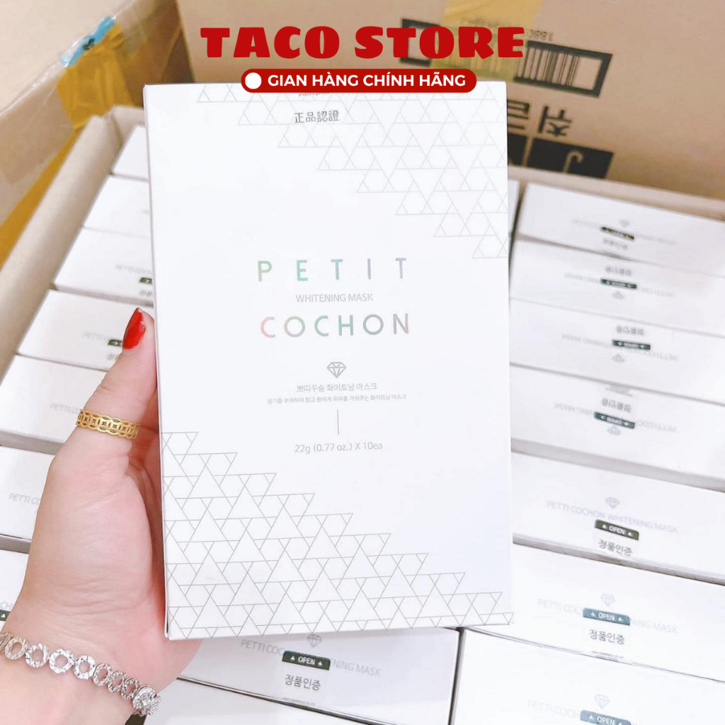 Mặt Nạ Trắng Da Petit Cochon Whitening Mask 2,2g