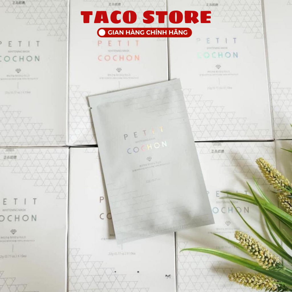 Mặt Nạ Trắng Da Petit Cochon Whitening Mask 2,2g