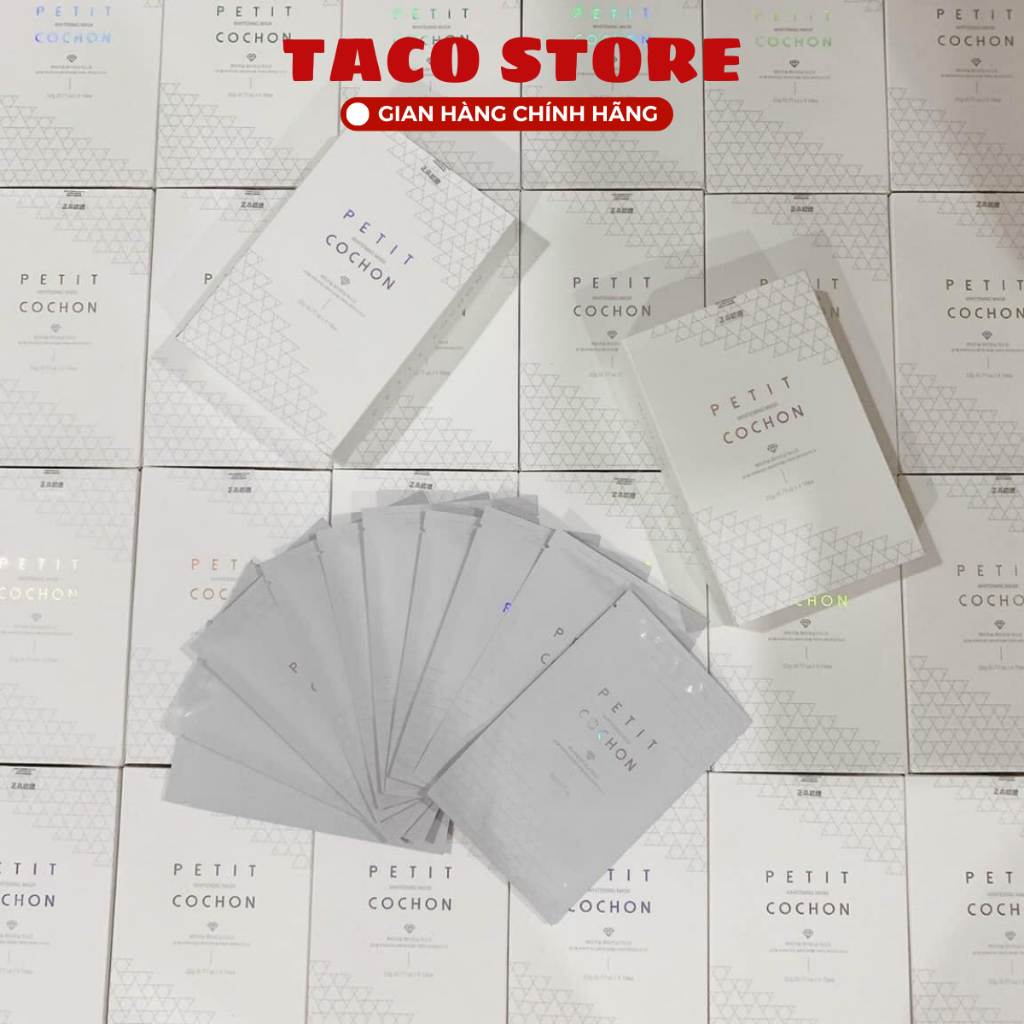 Mặt Nạ Trắng Da Petit Cochon Whitening Mask 2,2g