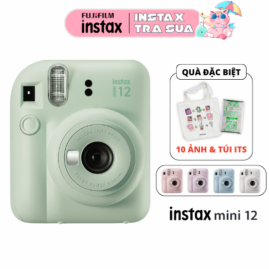 Instax Mini 12 - Mini 11 - Máy ảnh lấy ngay Fujifilm Chính hãng BH 1 năm - Tặng kèm 10 film | BigBuy360 - bigbuy360.vn