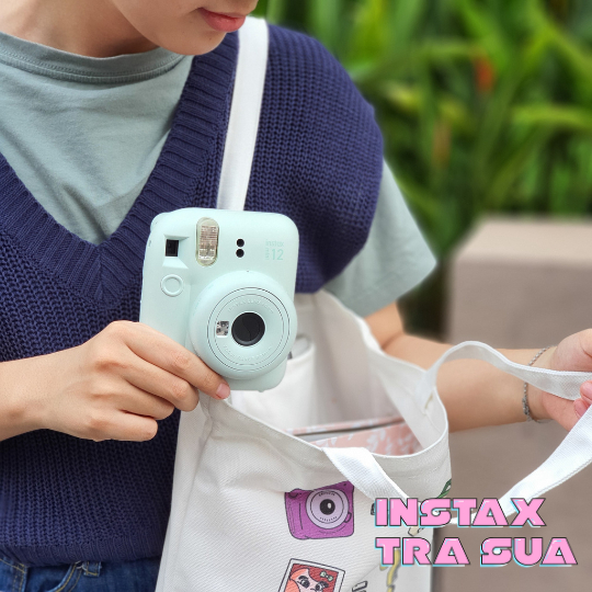 Instax Mini 12 - Mini 11 - Máy ảnh lấy ngay Fujifilm Chính hãng BH 1 năm - Tặng kèm 10 film | BigBuy360 - bigbuy360.vn