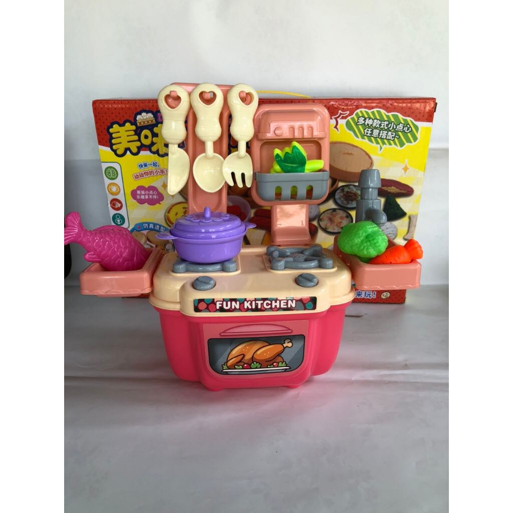 Bộ Đồ Chơi Nấu Ăn Nhiều Chi Tiết Dễ Thương Cho Bé