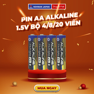 Pin AA Alkaline 1.5V KOHNAN 08B-LR6 Nhật Bản bộ 4 8 20 viên