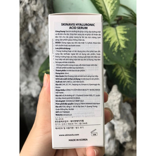 Serum tinh chất cấp ẩm, phục hồi da Skinavis 30ml