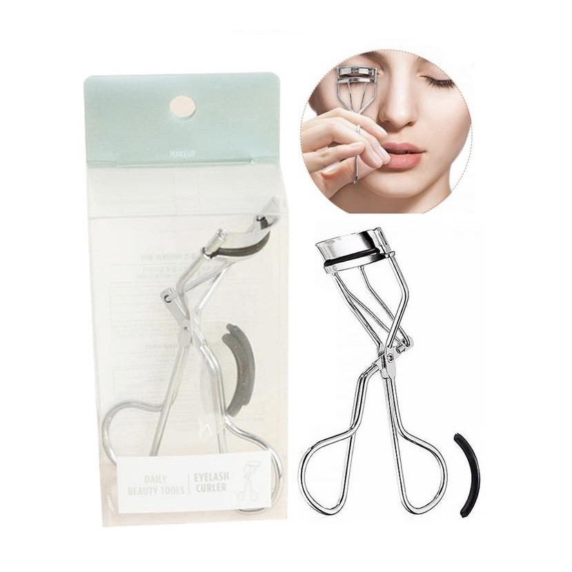 Kẹp Mi - Bấm Mi The Face Shop Daily Beauty Tools Eyelash Curler Màu Vàng - Màu Bạc