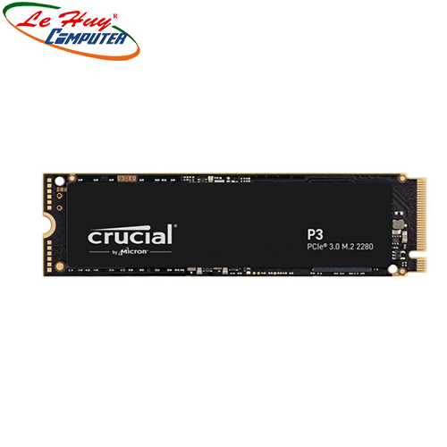 Ổ Cứng SSD Crucial P3 2TB M.2 2280 NVMe PCIe Gen 3x4 CT2000P3SSD8