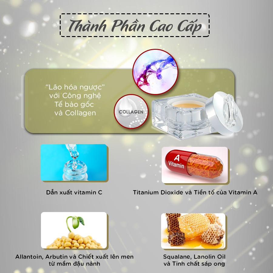 Kem Dưỡng Da Chống Lão Hoá Tế Bào Gốc Miss Fairy Stem Cell Beauty Cream