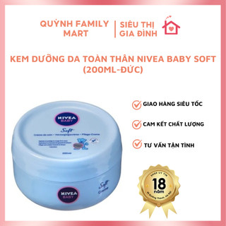 Kem dưỡng da toàn thân nivea baby soft
