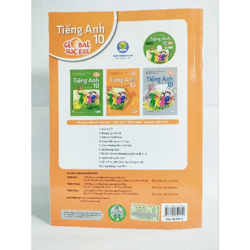 Sách bài tập Tiếng Anh10