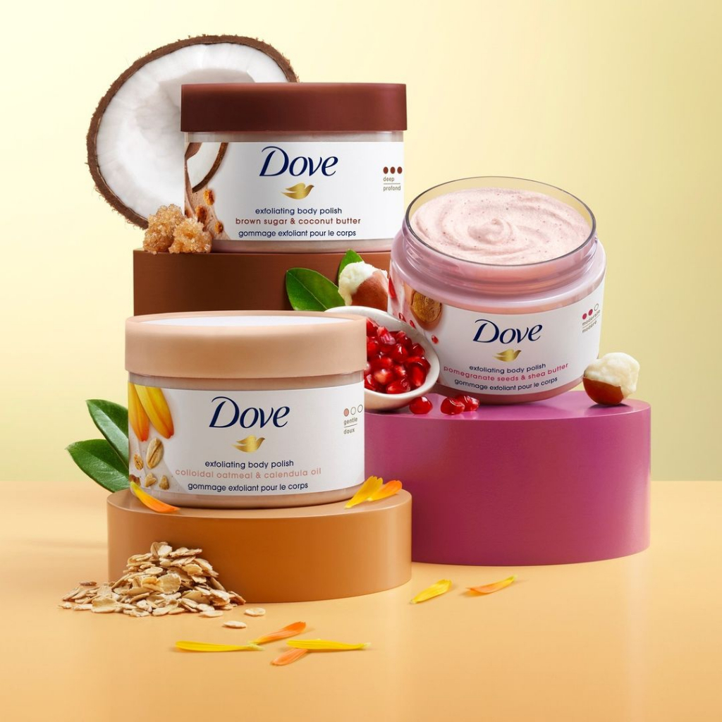 Tẩy tế bào chết Dove Exfoliating Body Polish 225gr/ 298gr