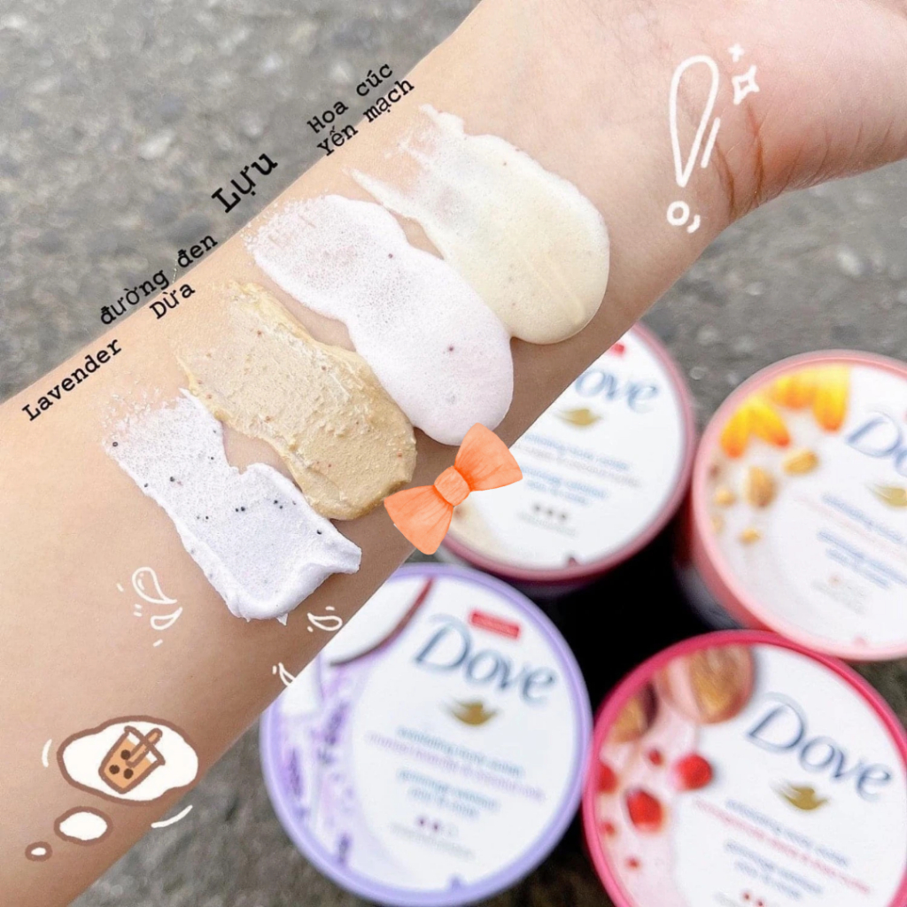 Tẩy tế bào chết Dove Exfoliating Body Polish 225gr/ 298gr