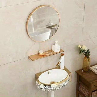  Bộ chậu treo tường phong cách quý tộc mini 