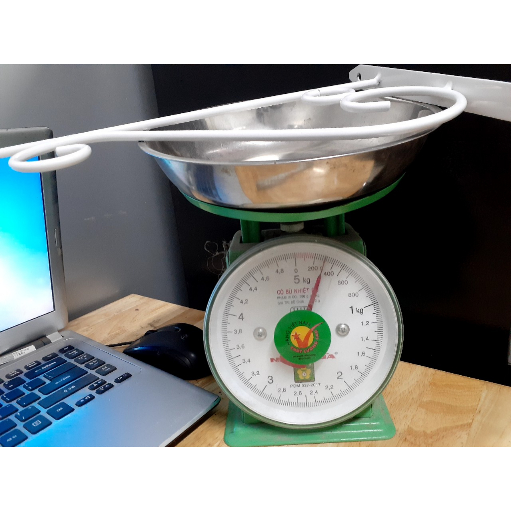 Móc Treo Lồng Chim Bằng Thép, hàng dày dặn, nước sơn bền  chịu lực 15kg, móc treo chậu hoa