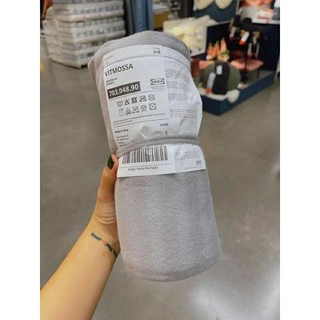 Chăn mền IKEA Vitmossa mini du lịch gấp gọn chính hãng có bill
