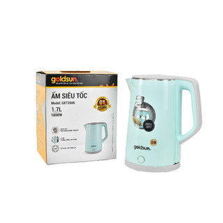 (Giá Sale Hủy Diệt Giao Hàng Hỏa Tốc Trong 2h) Ấm Siêu Tốc Goldsun GKT2605