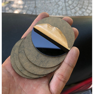 Bộ 5 miếng mica đen tròn đường kính 55mm dày 2mm