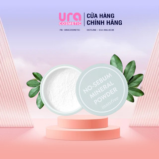 Phấn Phủ bột kiềm dầu, mịn da Innisfree No-Sebum Mineral Powder