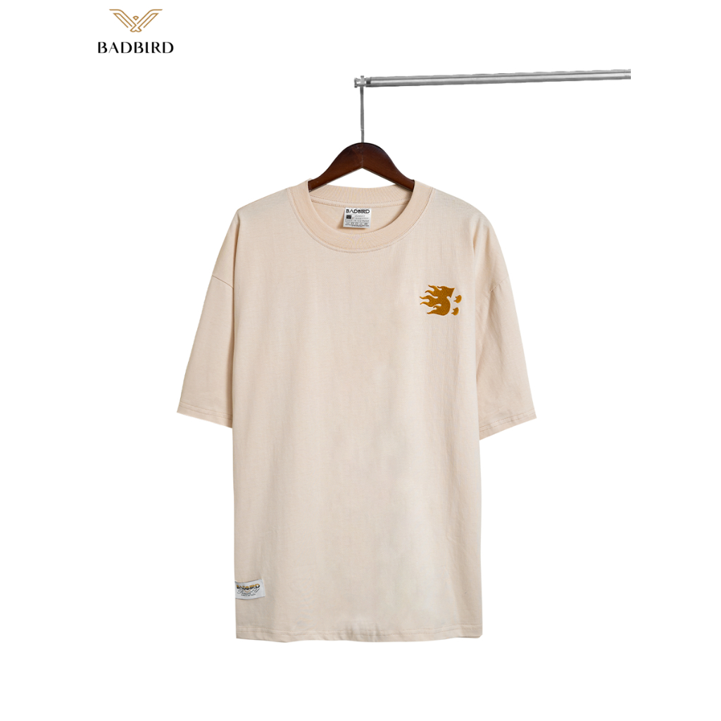 [NEW] Áo thun unisex 100% COTTON COMPACT cao cấp thương hiệu BADBIRD form overfit, định lượng 230gsm co giãn 2 chiều.