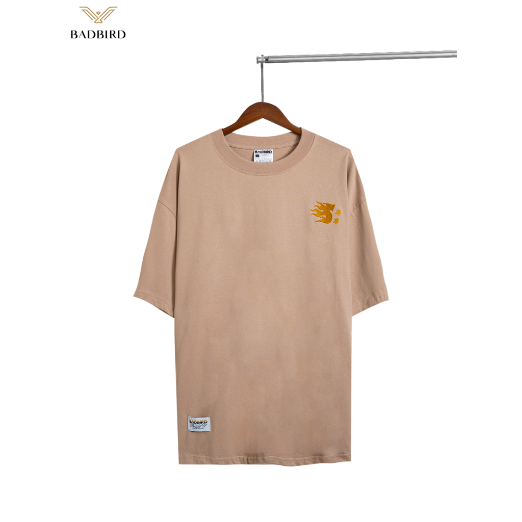 [NEW] Áo thun unisex 100% COTTON COMPACT cao cấp thương hiệu BADBIRD form overfit, định lượng 230gsm co giãn 2 chiều.