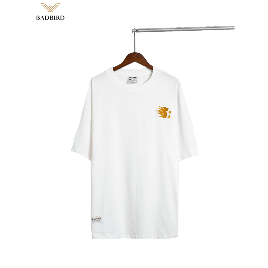 [NEW] Áo thun unisex 100% COTTON COMPACT cao cấp thương hiệu BADBIRD form overfit, định lượng 230gsm co giãn 2 chiều.