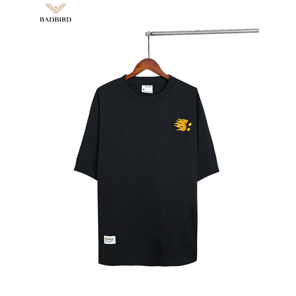 [NEW] Áo thun unisex 100% COTTON COMPACT cao cấp thương hiệu BADBIRD form overfit, định lượng 230gsm co giãn 2 chiều.