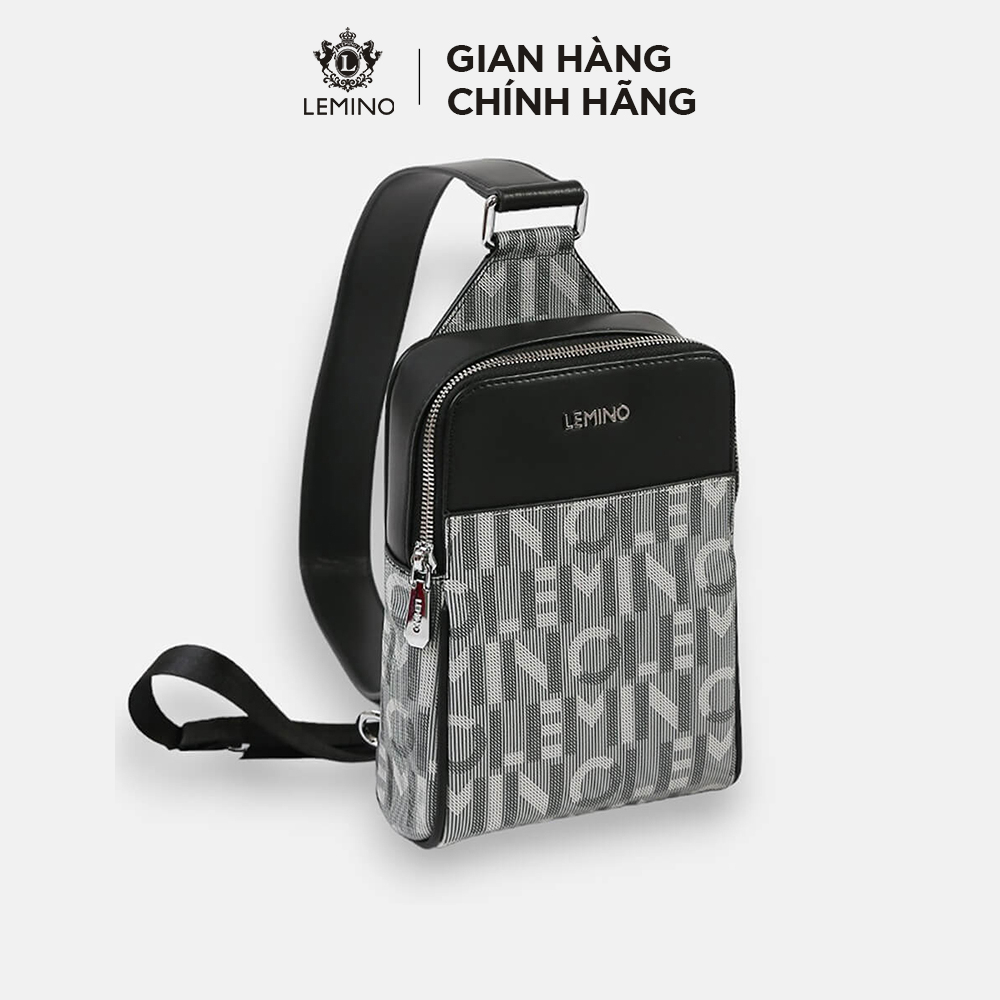 Túi Xách Nam Lemino Gingham Monogram Canvas LE17001