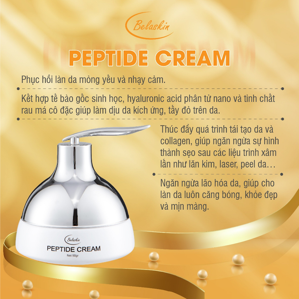 KEM PHỤC HỒI PEPTIDE CREAM - BELASKIN
